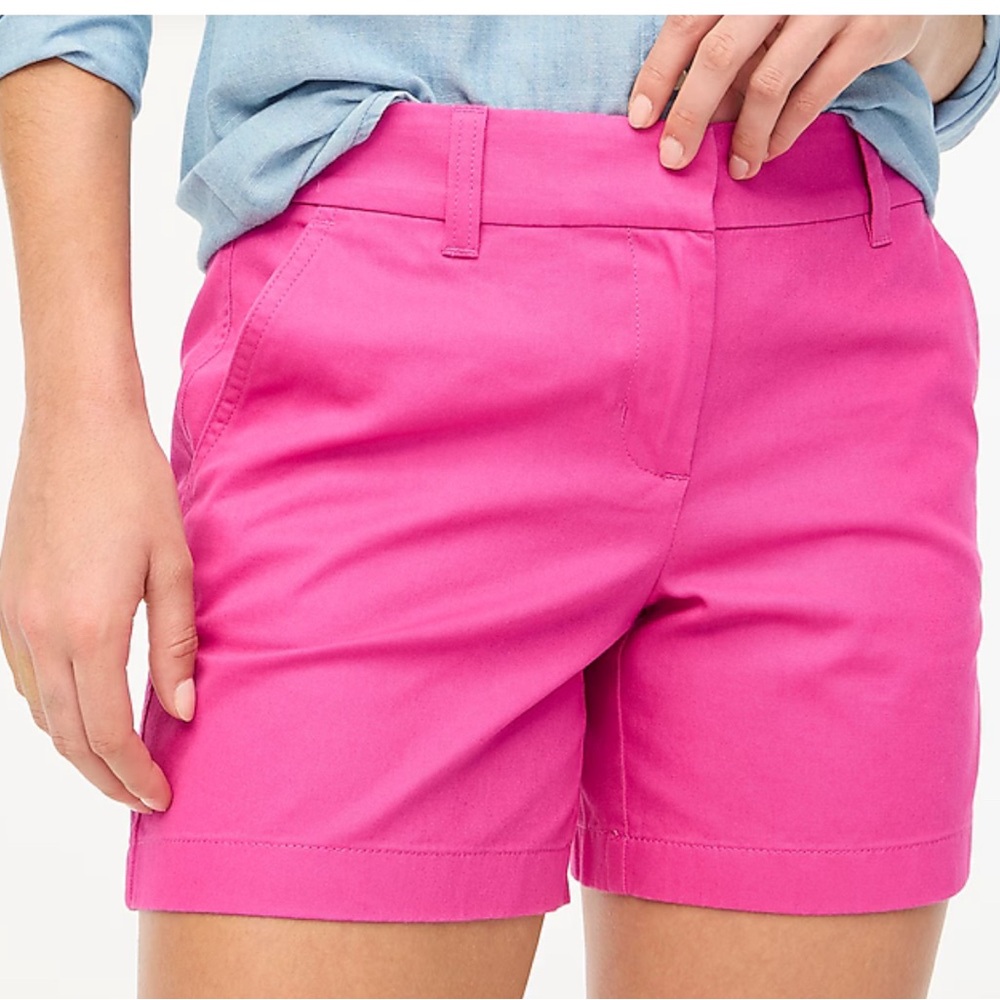 J. Crew Factory 5” classic chino shorts